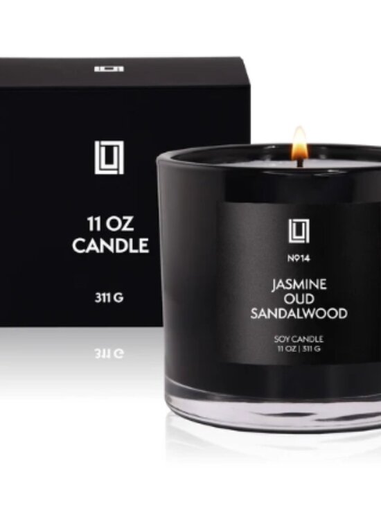 Lulu Candles Other - NWT Lulu Candles 11 Oz Candle Jasmine Oud & Sandalwood